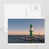 Mole aan de Oostzeekust in Duitsland Briefkaart (Voorkant / Achterkant)