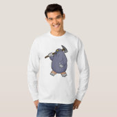 Mole als boer met Pickaxe & Spotlight T-shirt (Voorkant volledig)