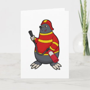 Mole als brandblusmiddel met brandblusapparaat kaart