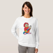 Mole als brandweerman met slang t-shirt (Voorkant volledig)