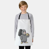 Mole als Handyman met Hammer Schort (Gedragen)