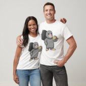 Mole als Handyman met Hammer T-shirt (Unisex)