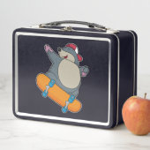 Mole als Skater met skateboard (In situ)