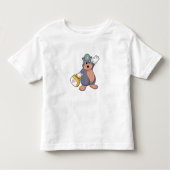 Mole als verpleegster met verbandtrommel.PNG Kinder Shirts (Voorkant)
