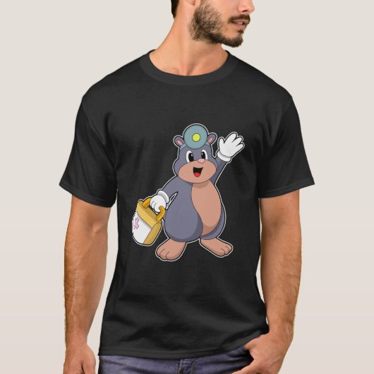 Mole als verpleegster met verbandtrommel.PNG T-shirt (Voorkant)