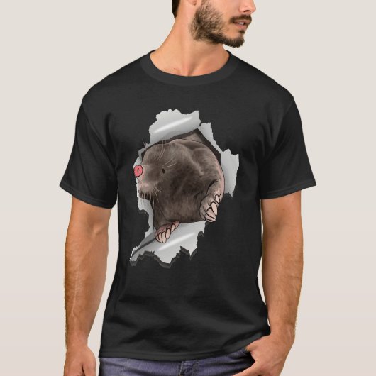 Mole Animal Mole Day T-shirt (Voorkant)