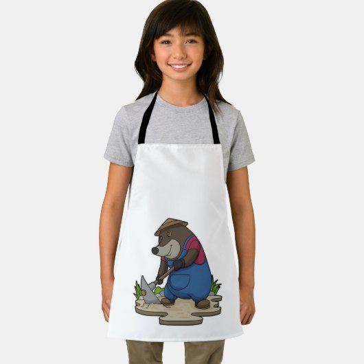 Mole as Farmer Schort (Insitu)