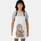 Mole as Gamer met Joystick Schort (Insitu)