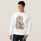 Mole as Gamer met Joystick Trui (Voorkant volledig)