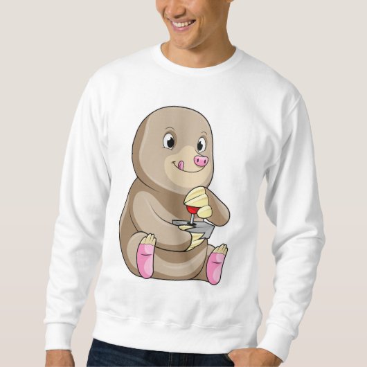 Mole as Gamer met Joystick Trui (Voorkant)