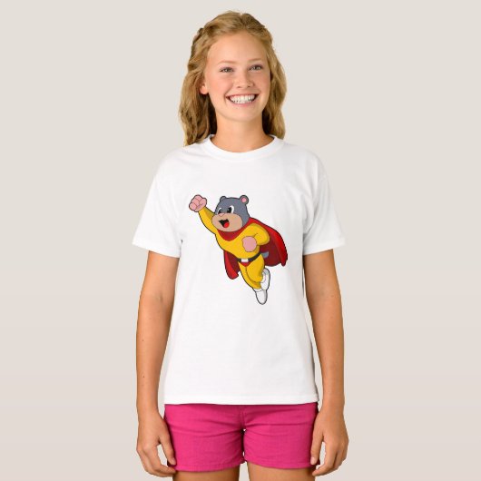 Mole as Hero T-shirt (Voorkant volledig)