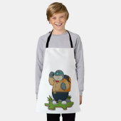 Mole as Hiker with Backpack Schort (Gedragen)