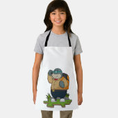 Mole as Hiker with Backpack Schort (Insitu)