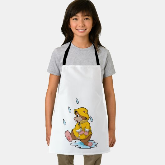 Mole at Rain with Raindrops Schort (Insitu)