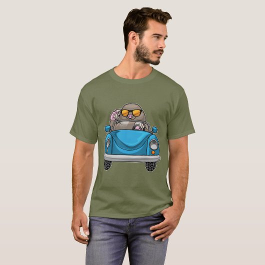 Mole Auto T-shirt (Voorkant volledig)