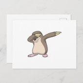 Mole bij Hip Hop Dance Dab Briefkaart (Voorkant / Achterkant)