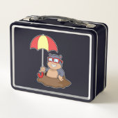 Mole bij Raining met Umbrella (Achterkant)