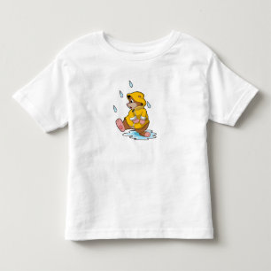 Mole bij Regen met regendruppels Kinder Shirts