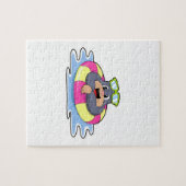 Mole bij Zwemmen met Swim ring.PNG Legpuzzel (Horizontaal)