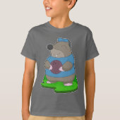 Mole Bowling Bowling bal T-shirt (Voorkant)