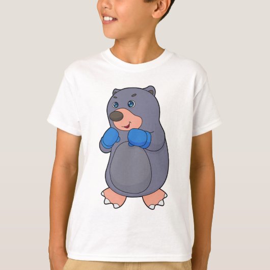 Mole Boxer Boxer Boxing-handschoenen T-shirt (Voorkant)