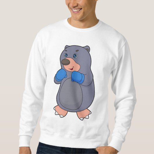 Mole Boxer Boxer Boxing-handschoenen Trui (Voorkant)