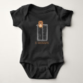 Mole Chemistry Cute Science Romper (Voorkant)