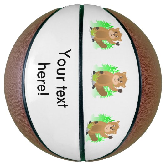 Mole clipart basketbal (Verticaal)