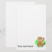 Mole clipart briefpapier (Voorkant / Achterkant)