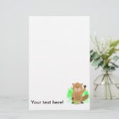 Mole clipart briefpapier (Staand voorkant)