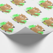 Mole clipart cadeaupapier (Hoek)