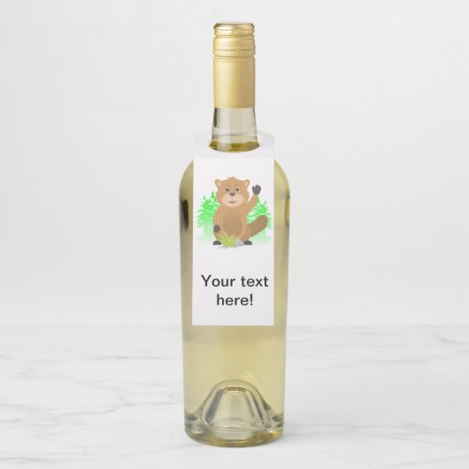 Mole clipart flessenhanger (Op fles)