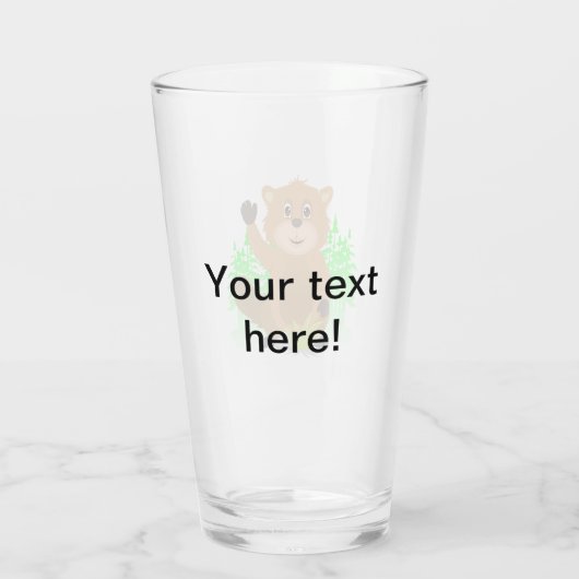 Mole clipart glas (Achterkant)