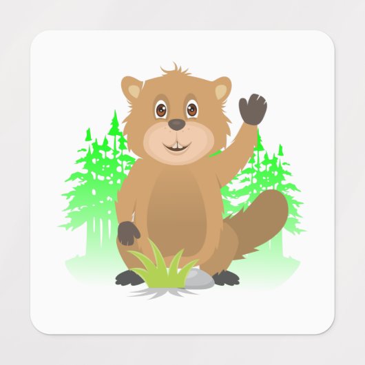 Mole clipart labels (Design 2)
