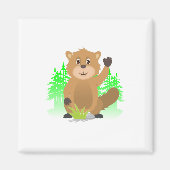 Mole clipart magneet (Voorkant)