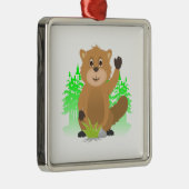 Mole clipart metalen ornament (Rechts)