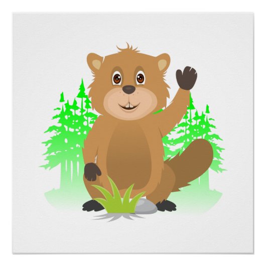 Mole clipart perfect poster (Voorkant)