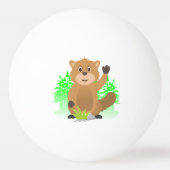 Mole clipart pingpongbal (Achterkant)