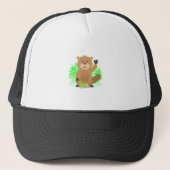 Mole clipart trucker pet (Voorkant)