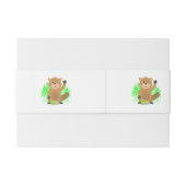 Mole clipart uitnodigingen wikkel (Achterkant Voorbeeld)