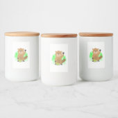 Mole clipart voedselcontainer etiket (Flessen)