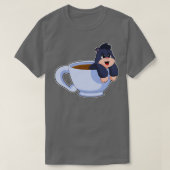 Mole Coffee Cup T-shirt (Design voorkant)