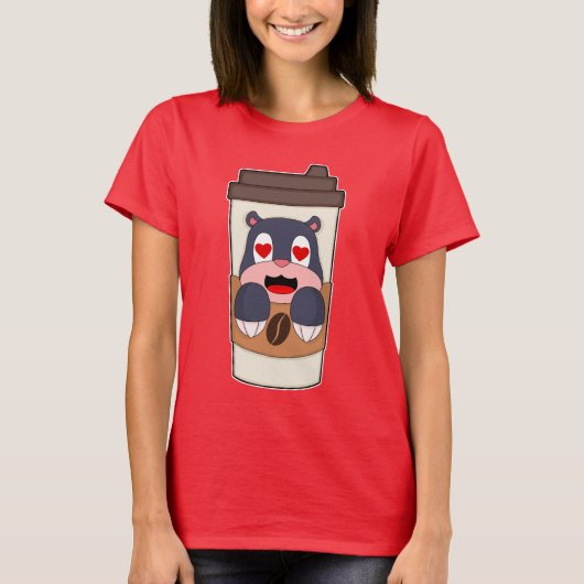 Mole Coffee to go T-shirt (Voorkant)