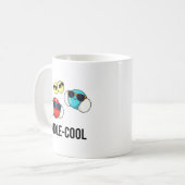 Mole-Cool Funny Molecule Pun Koffiemok (Voorkant links)