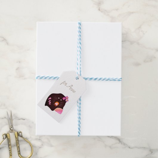 Mole Custom Gift Labels Cadeaulabel (Met Touw)