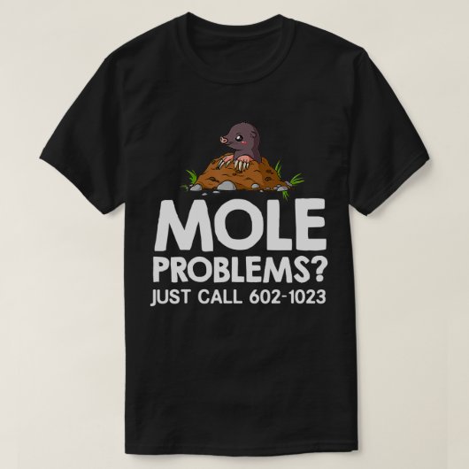 Mole Day Chemistry Gift Hunter Chemist T-shirt (Design voorkant)