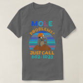 Mole Day Mole Problemen noemen het Avogadro-nummer T-shirt (Design voorkant)