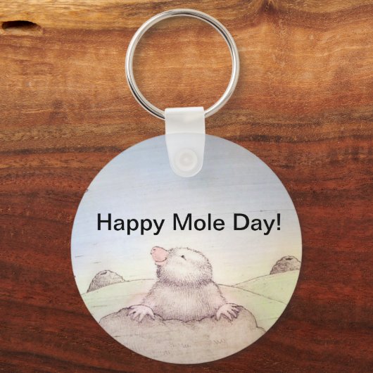 Mole Day Sleutelhanger (Voorkant)