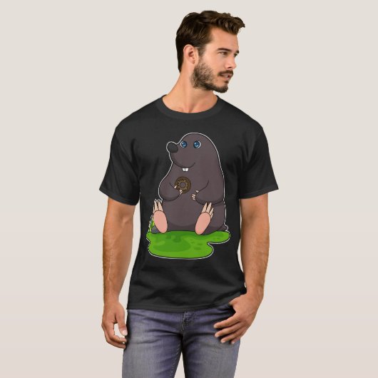Mole Donut T-shirt (Voorkant volledig)