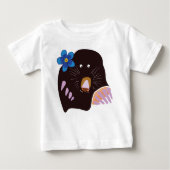 Mole Drawing Baby Bodysuit (Voorkant)